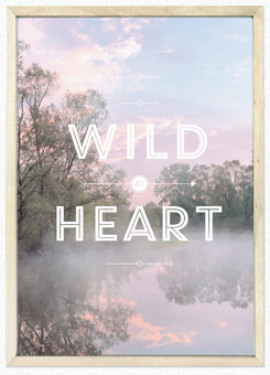 Faunascapes Poster Print Wild at Heart