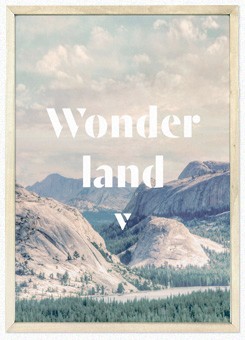 Faunascapes Poster Print Wonderland