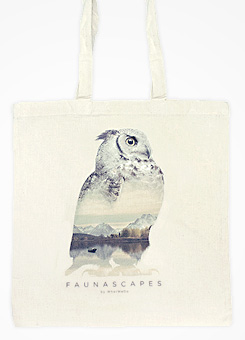 Faunascapes Totebag Owl