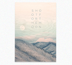 Faunascapes Plywood Print Moon